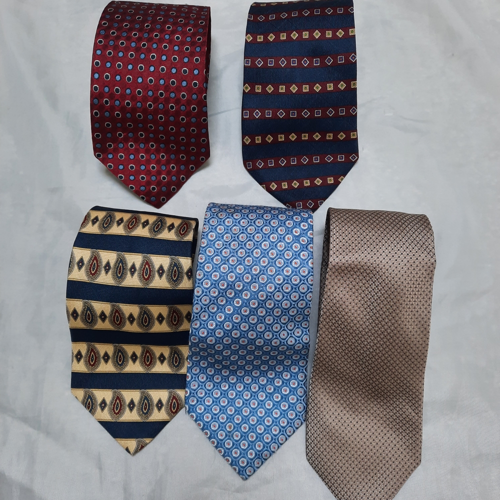 Elegant Men's Tie Set - Multicolor